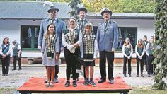 Schützenkönig Johannes Daub und die Kinder- und Jugendmajestäten müssen bald abdanken.