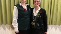 v. l.: Daniela von Kneten (stellv. Damenleiterin) und Andrea Zittlau (Damenleiterin)