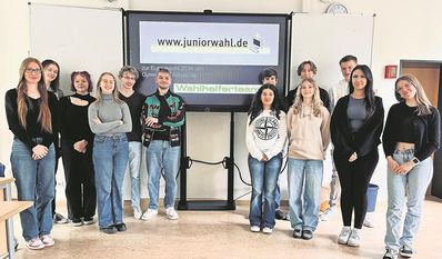Das gesamte Wahlhelferteam engagiert sich freiwillig für die Juniorwahl.