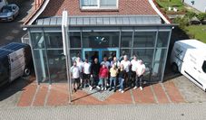 Das Team von Bunk hat beim jungen Meisterbetrieb Gnarrenburger Haustechnik eine neue berufliche Heimat gefunden.