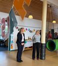 Der Kindergarten Worpsweder Straße in Schwanewede darf sich stolz „Buchkita“ nennen.