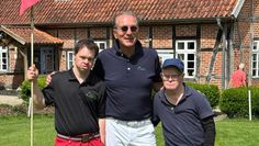 Christophe Schule (links) holte sich mit Dittmar Schreyer (Mitte) den Sieg beim Scramble.