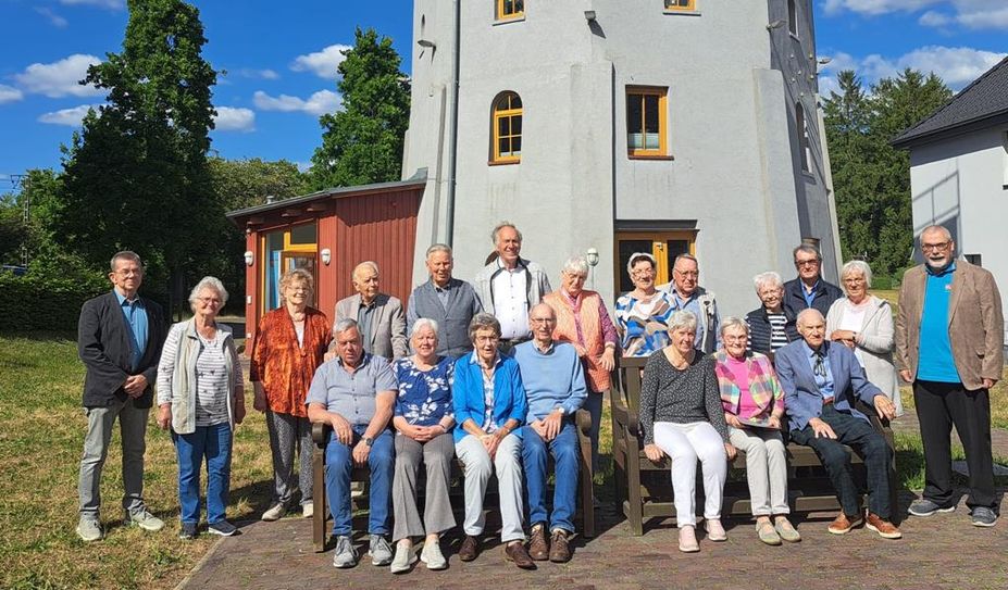Die geehrten Mitglieder freuen sich über die Wertschätzung durch den Vorstand des Vereins.
