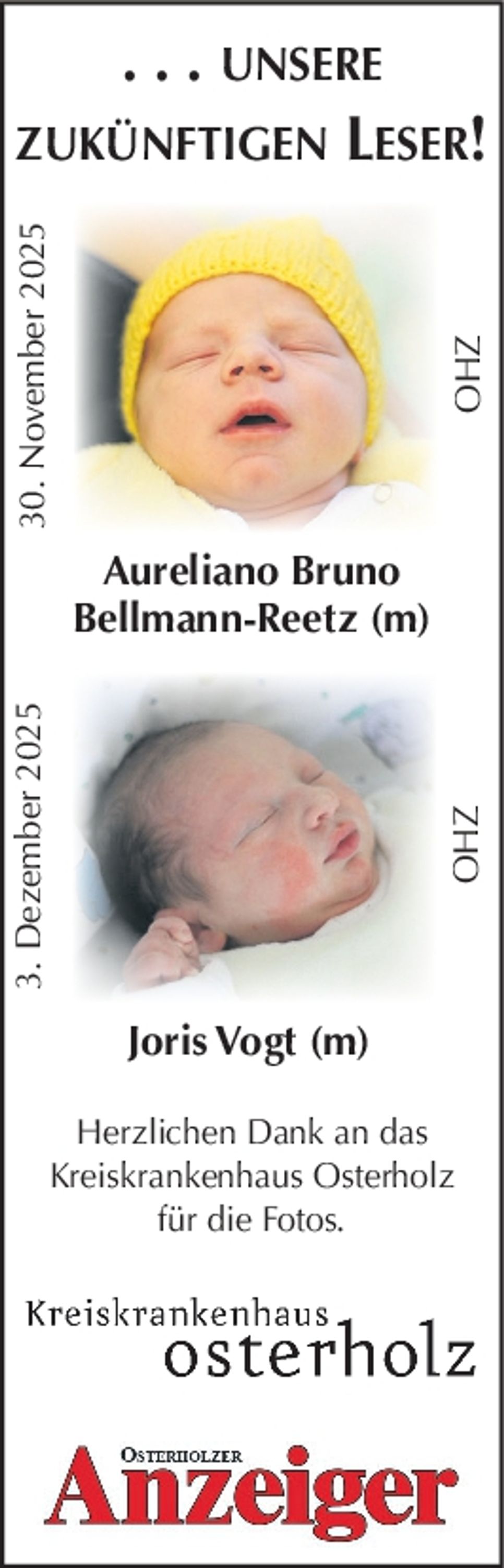 Babys OHZ  30.11 - 03.12.25