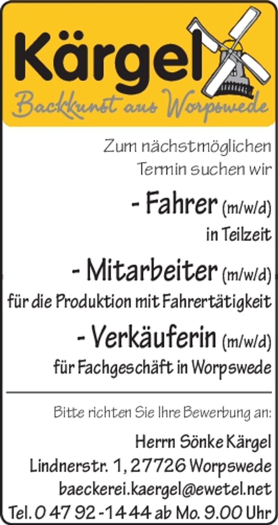 Div. Stellen
