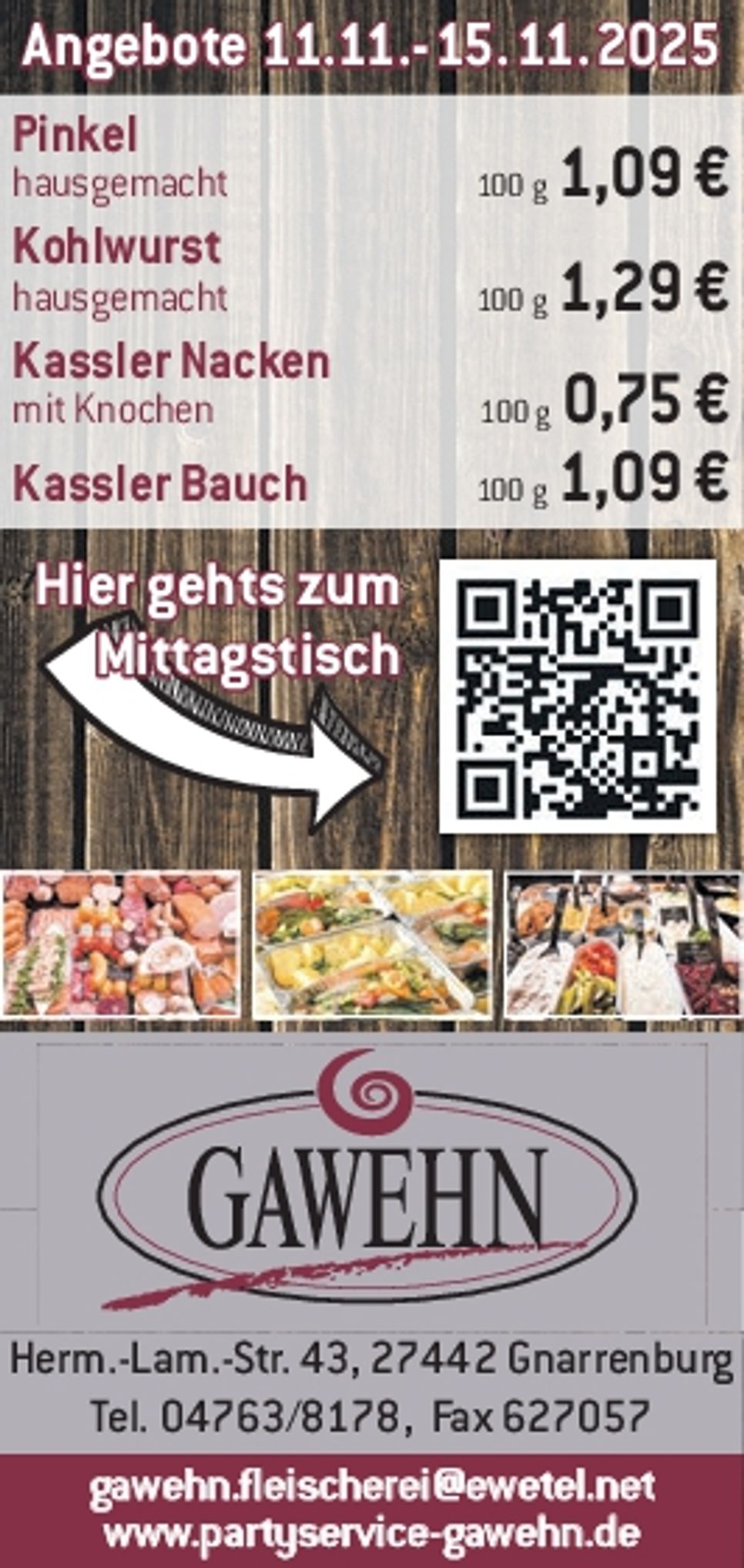 Angebote 11. - 15.11.25