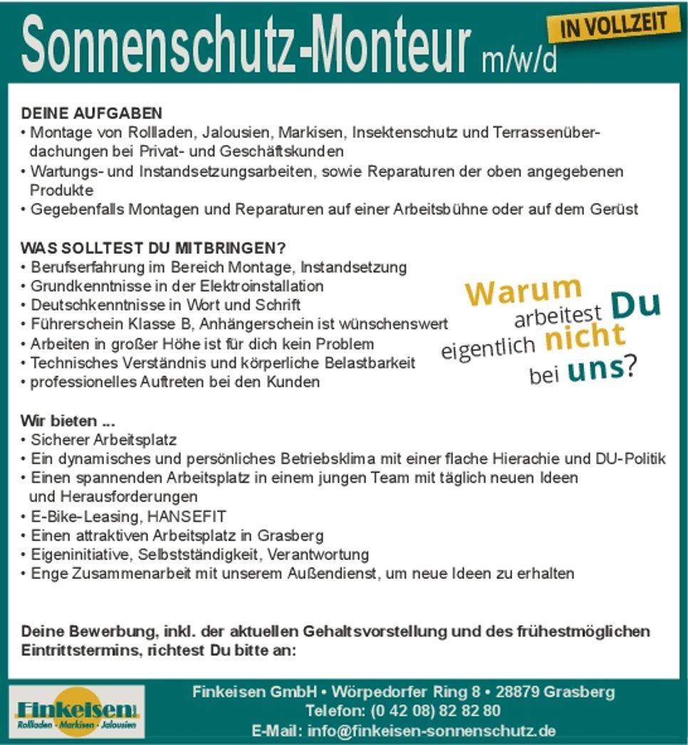 Div. Stellen