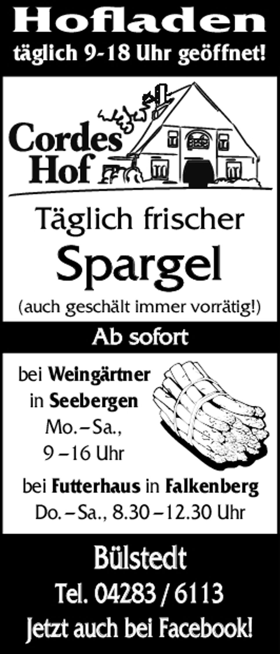 Spargelsaison 2025