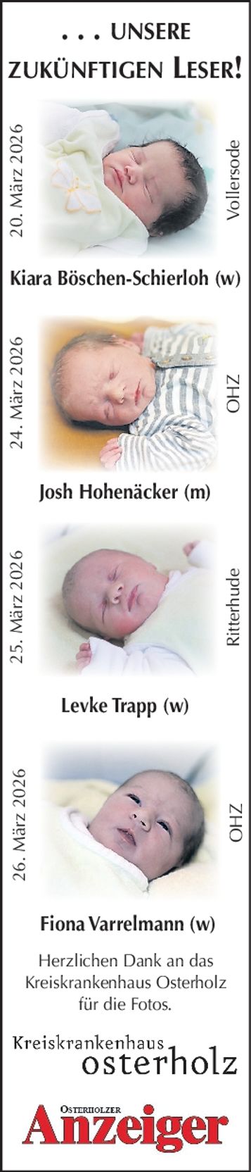 Babys OHZ- 20.03-26.03