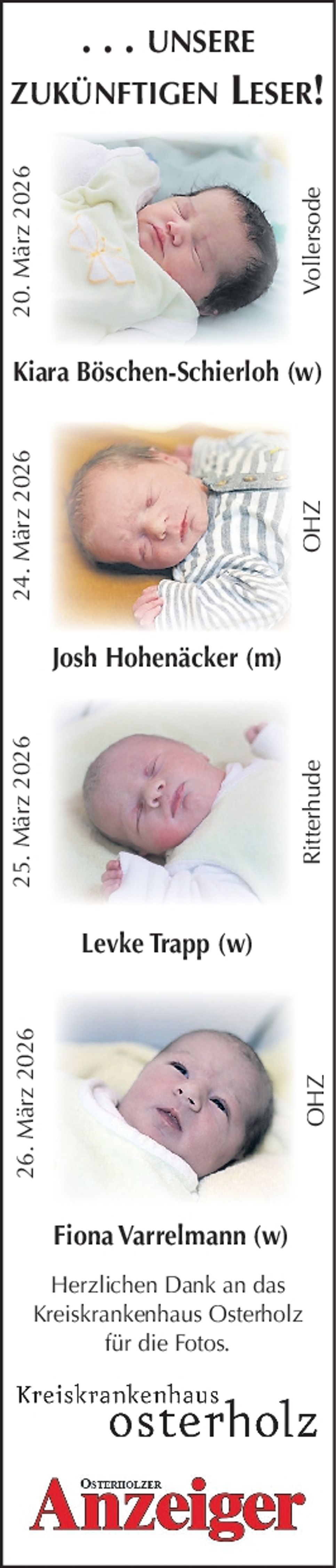 Babys OHZ- 20.03-26.03