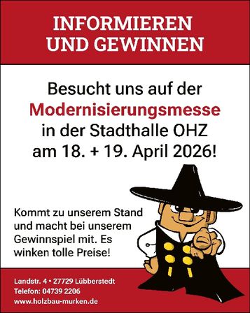 Informieren und Gewinnen Messe