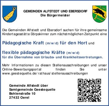 Padagogische Kräfte/ Hort