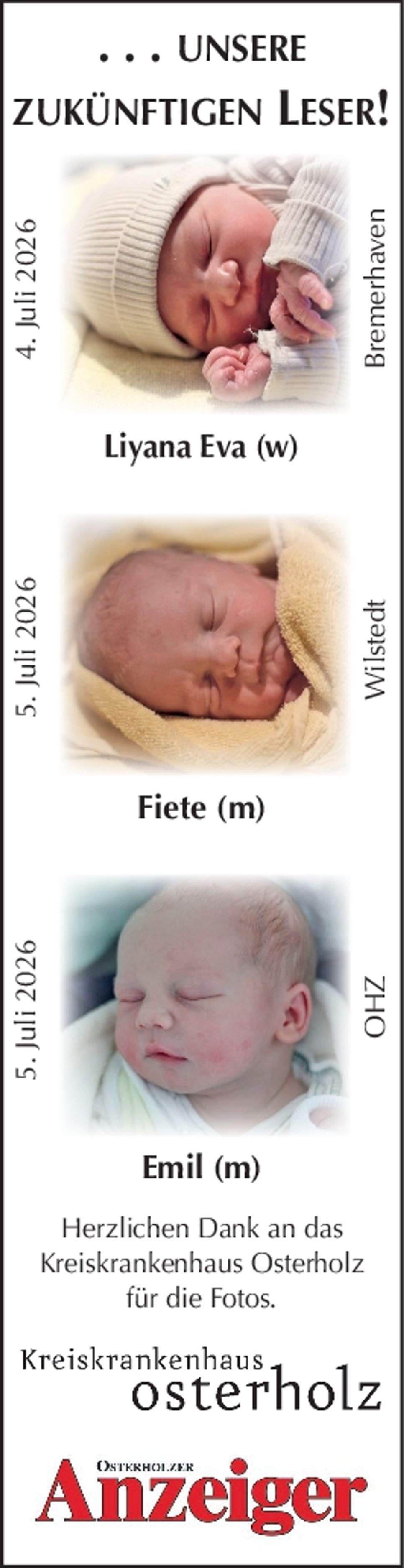 Babys OHZ- 04.07 + 05.07