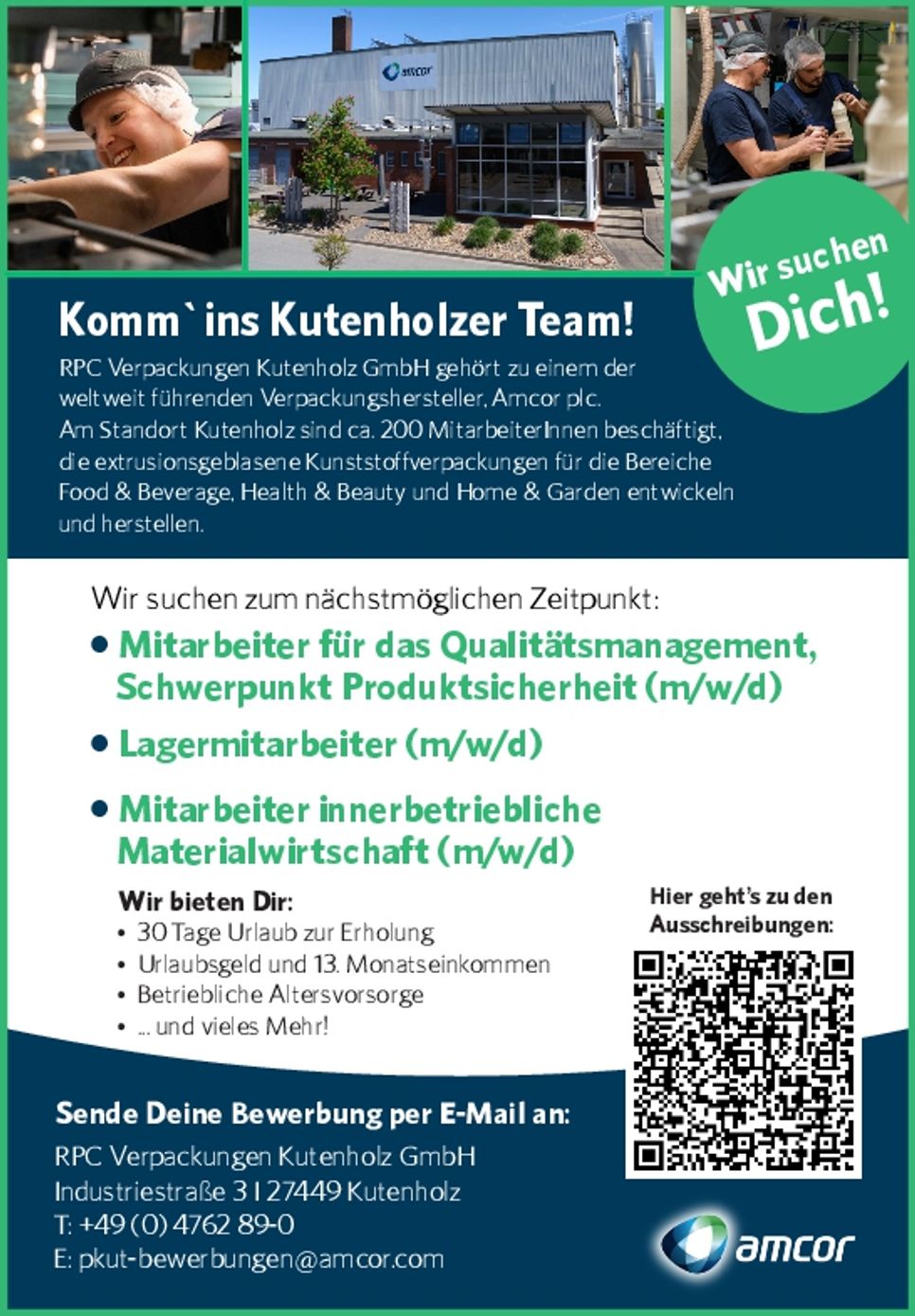 Wir suchen Dich