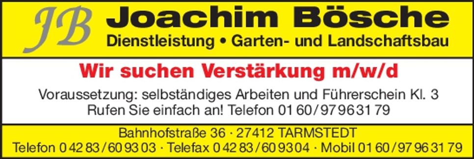 Mitarbeiter gesucht