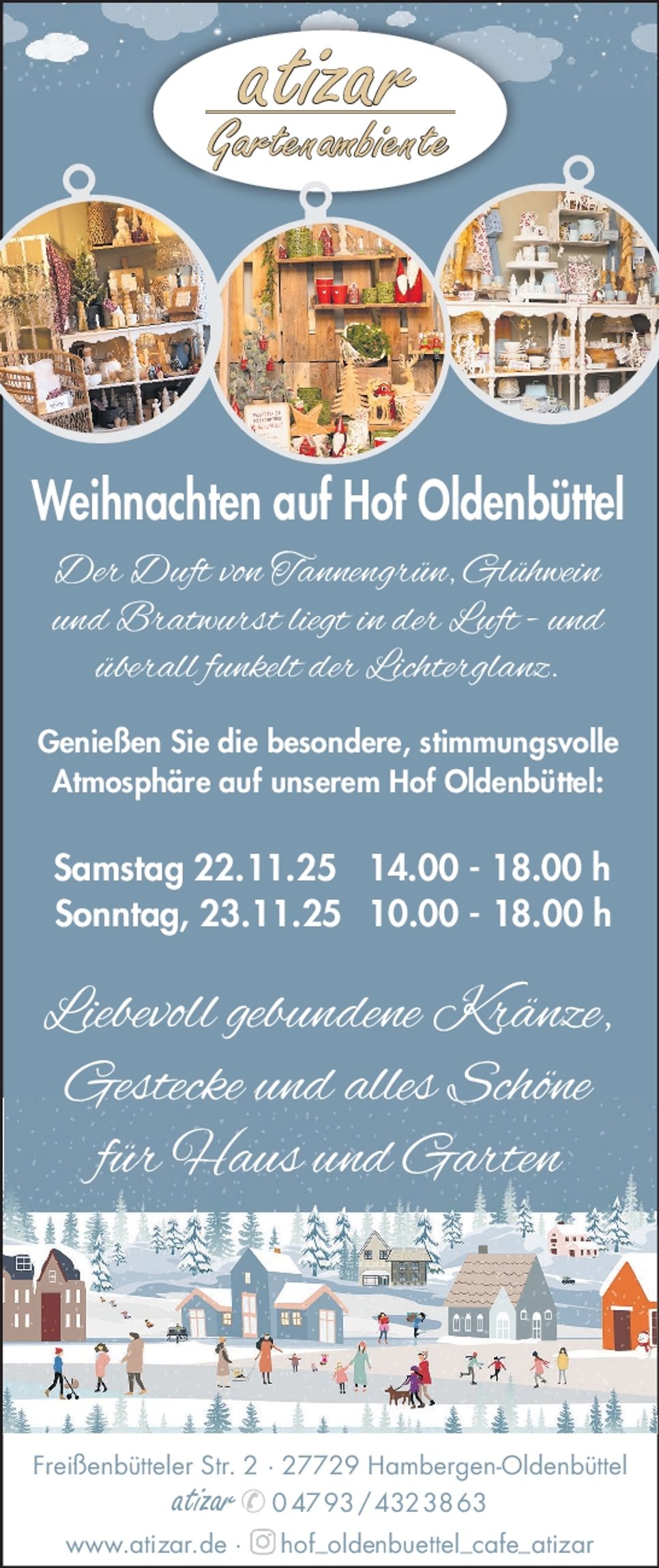 Weihnachtsscheune NEU