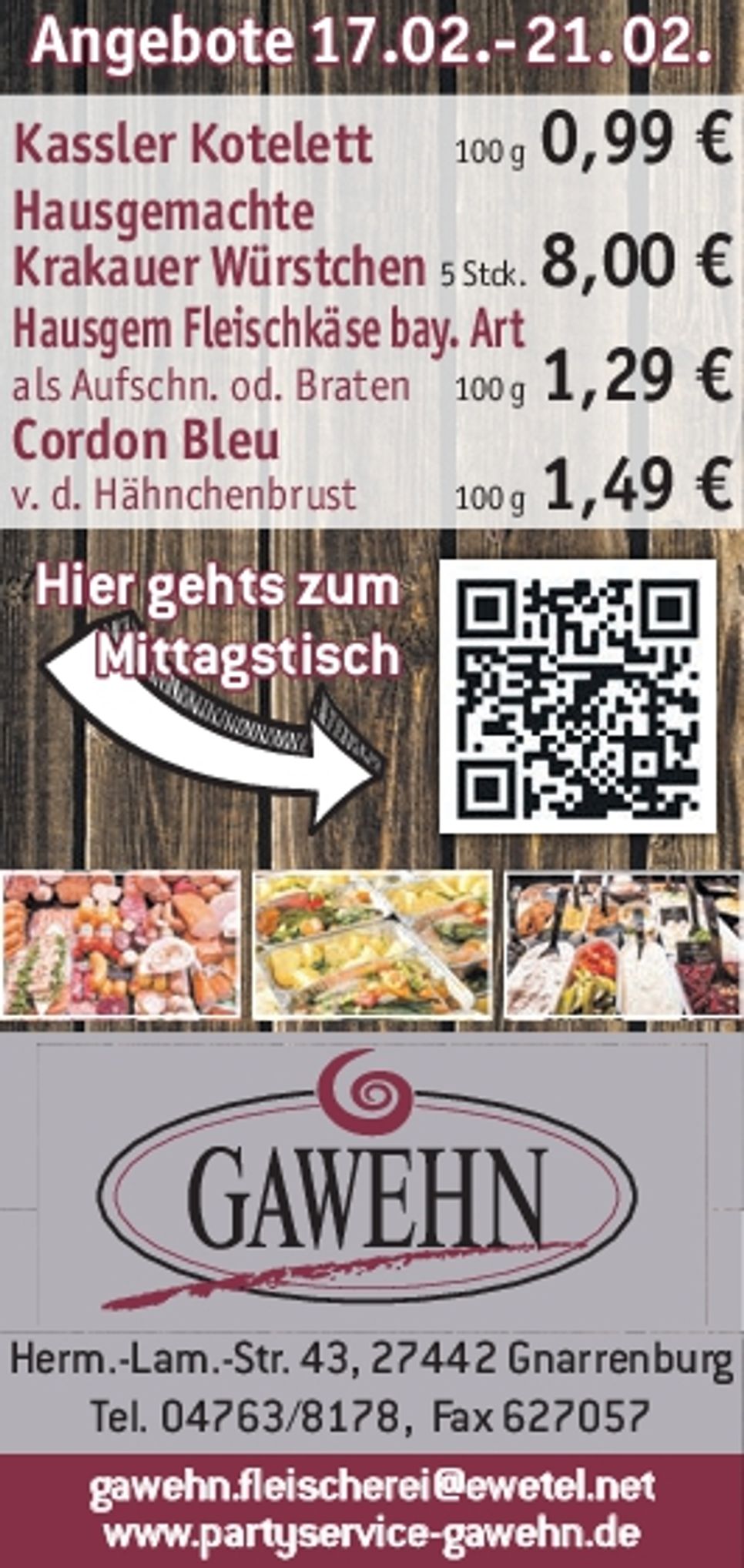 Angebote17. - 21.02.26