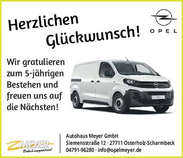 Gruß-Anzeige Vivaro