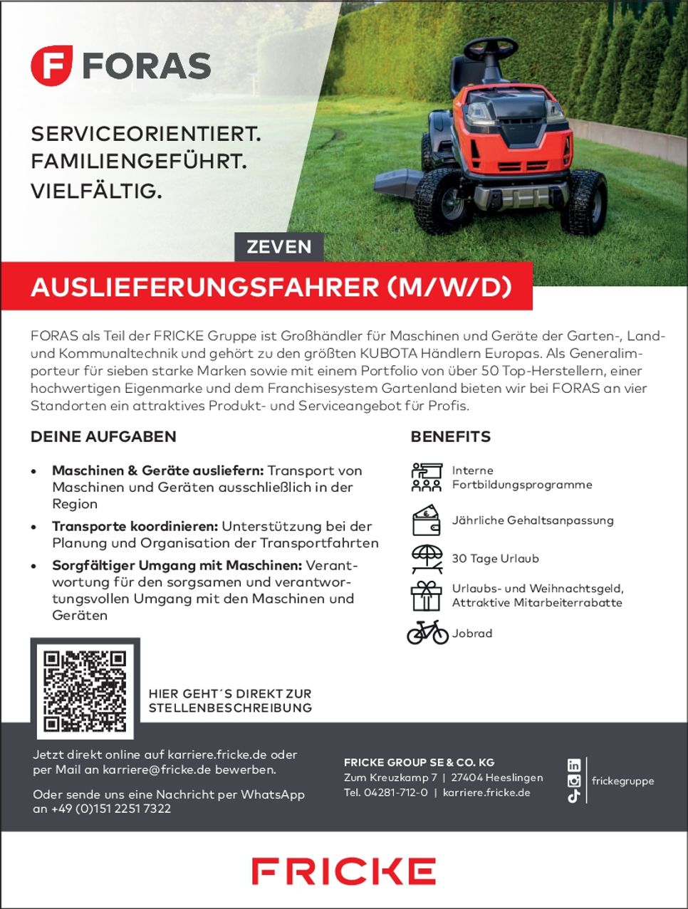 Auslieferungsfahrer m/w/d