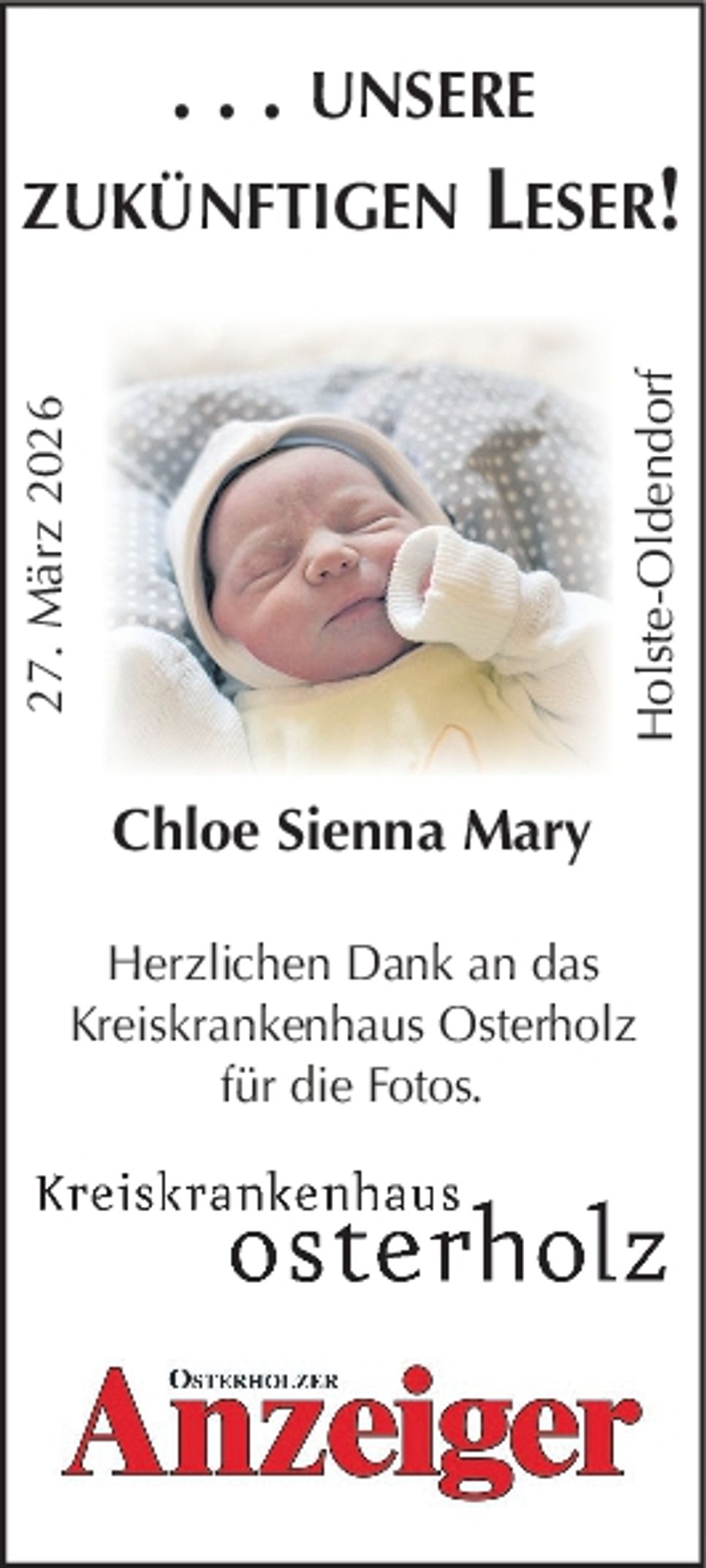 Babys OHZ- 27.03.2026