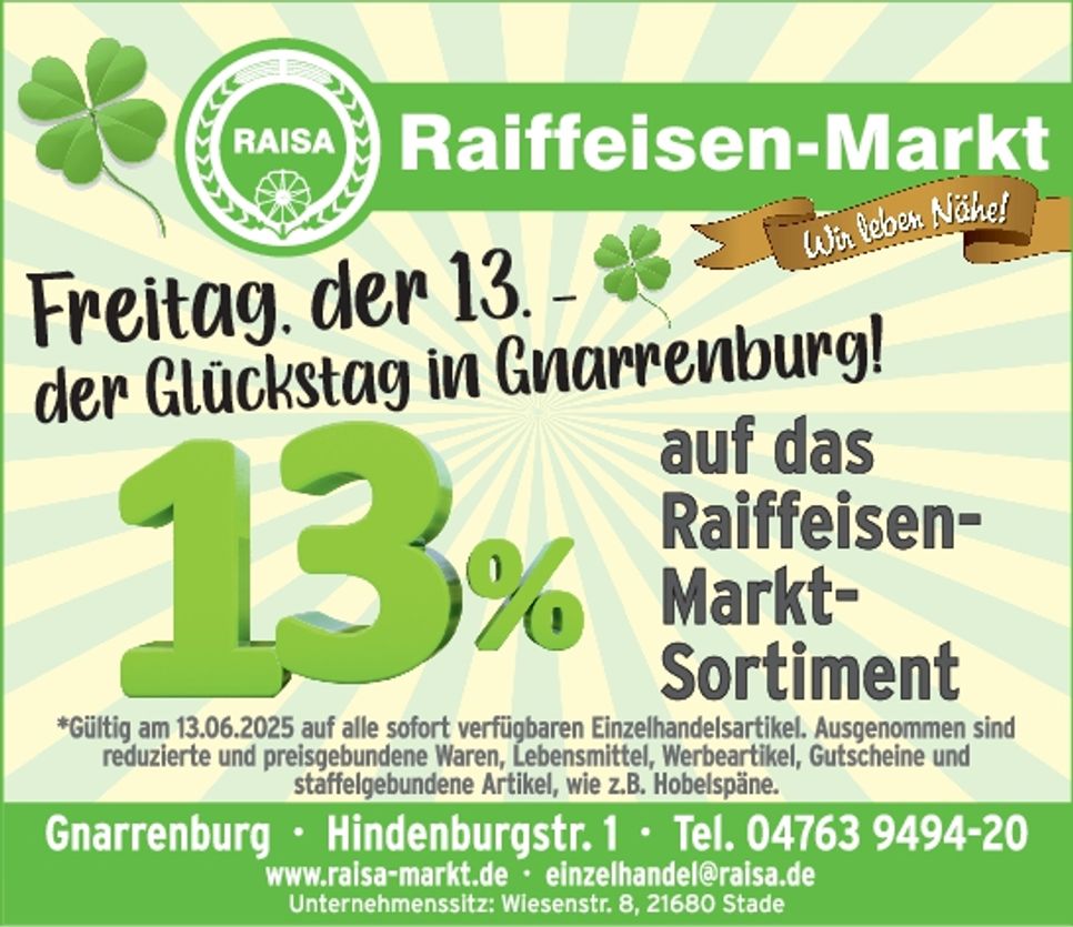 Glückstag Gnarrenburg