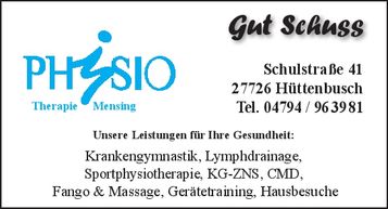 Gut Schuss
