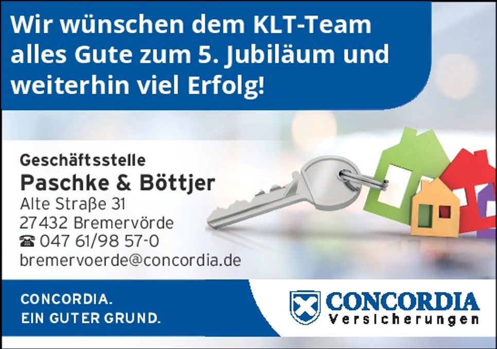 Alles Gute zum Jubiläum KLT
