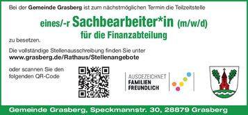 Sachbearbeiter*in (m/w/d) 