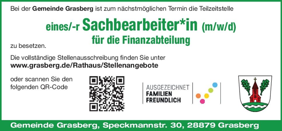 Sachbearbeiter*in (m/w/d) 