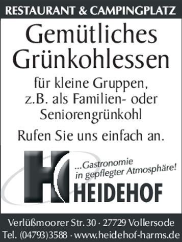 Grünkohlessen.