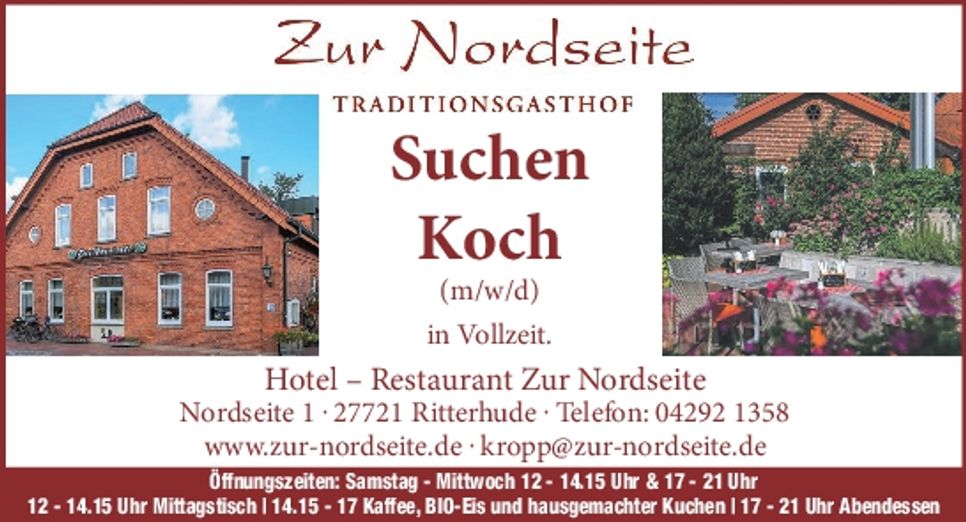 Koch m/w/d gesucht