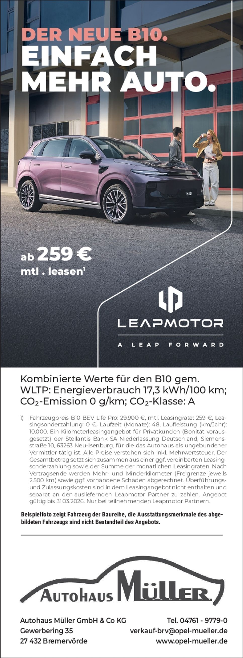 LEAPMOTOR B 10