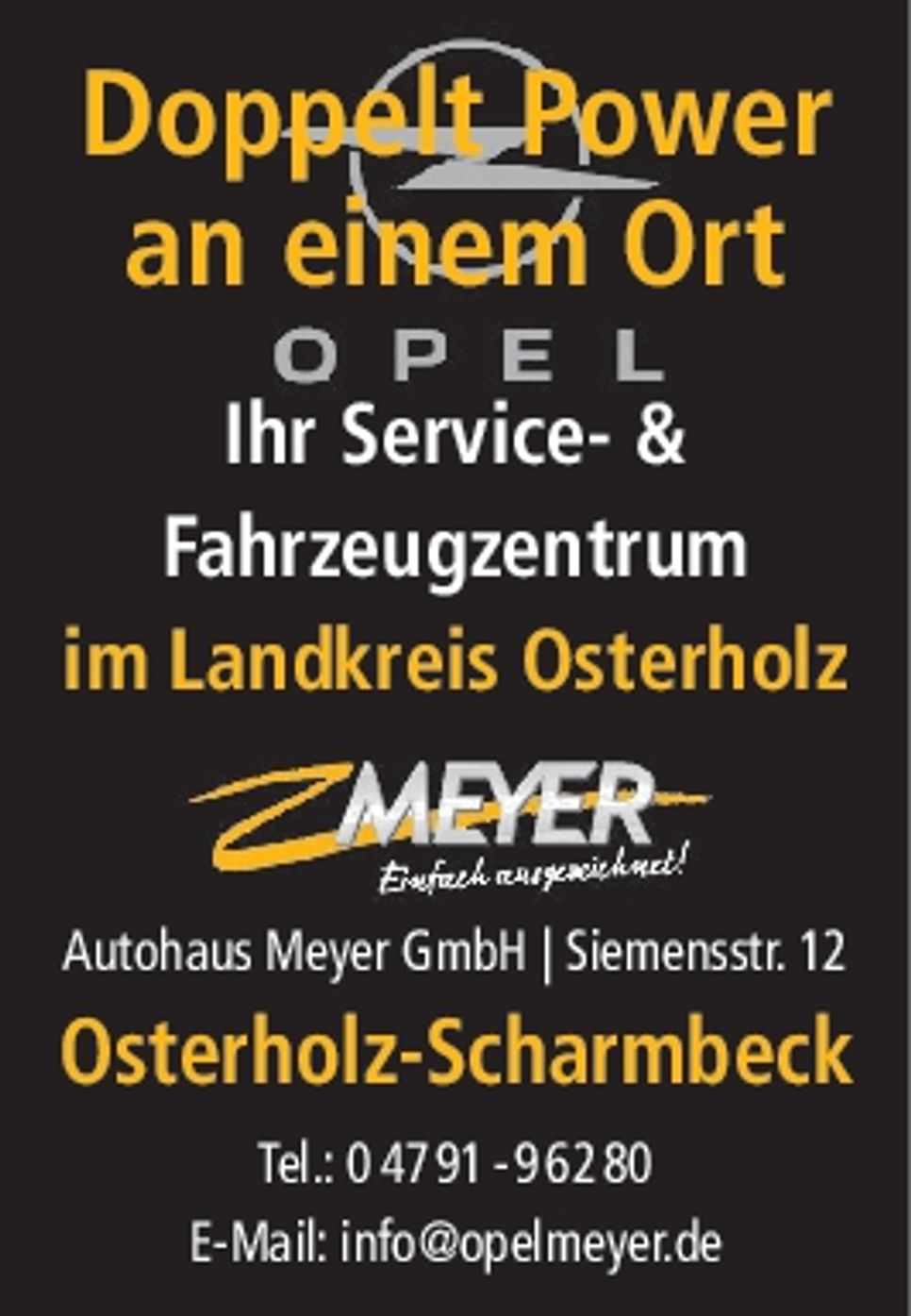 Doppelt Power an einem Ort