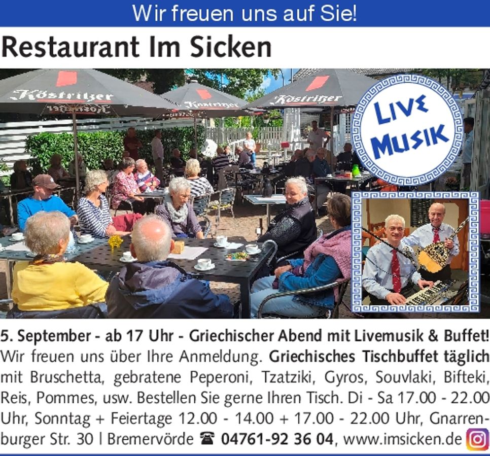 Abend mit Livemusik