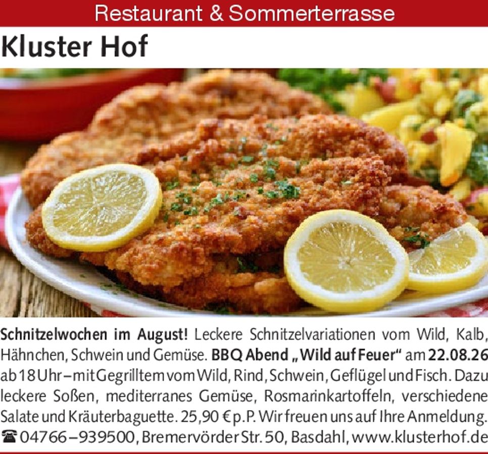Schnitzelwochen