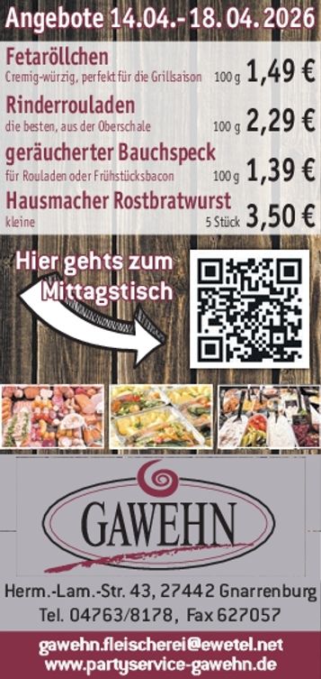 Angebote 14. - 18.04.26