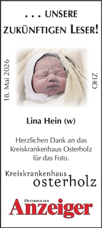 Babys OHZ- 18.05.2026