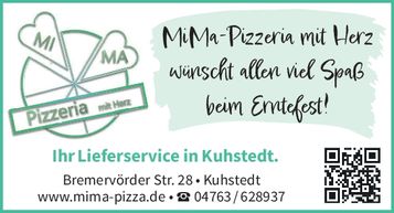 MiMa-Pizza wünscht allen viel Spaß