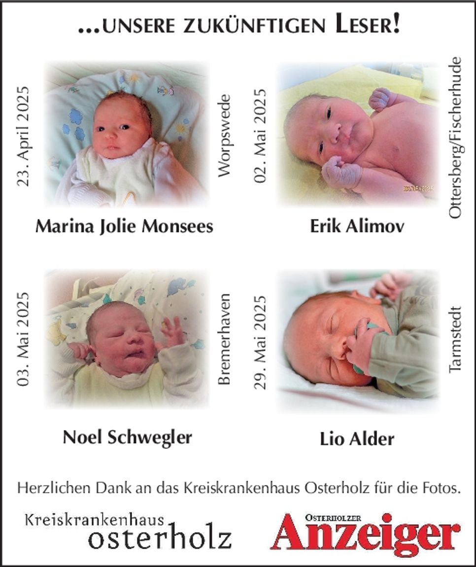 Babys OHZ 23.04.-29.05.2025