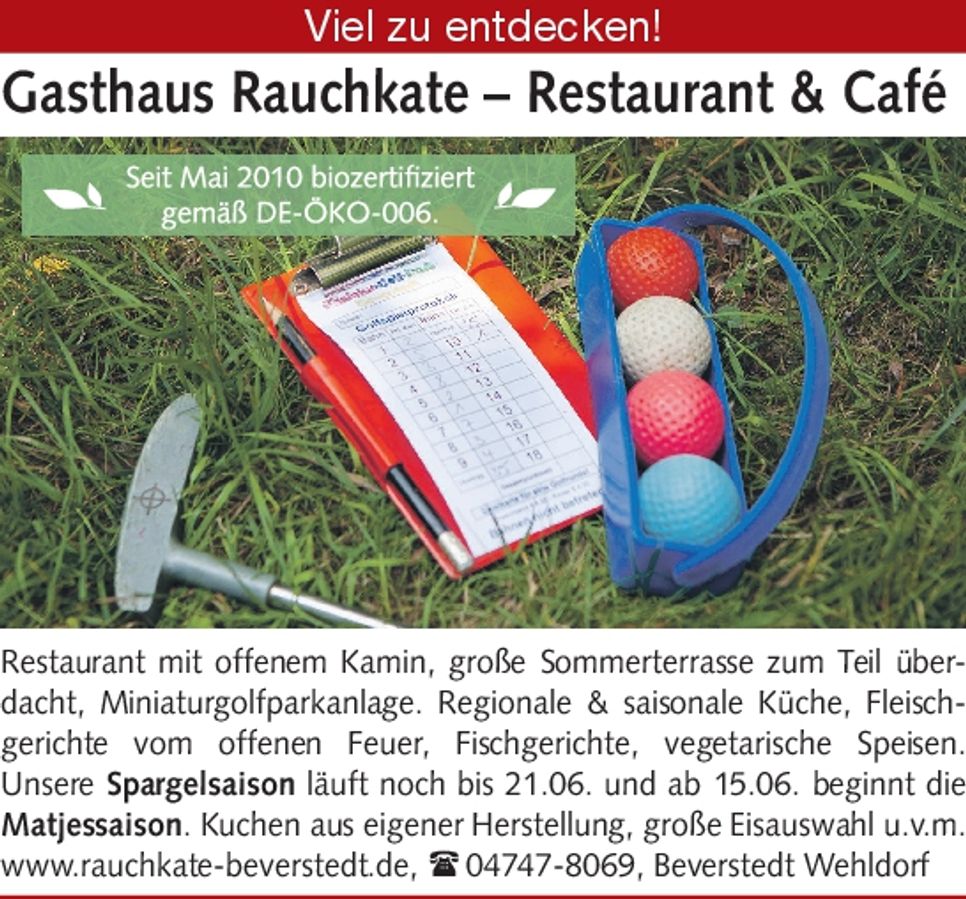 Sitzplatz Minigolfschläger