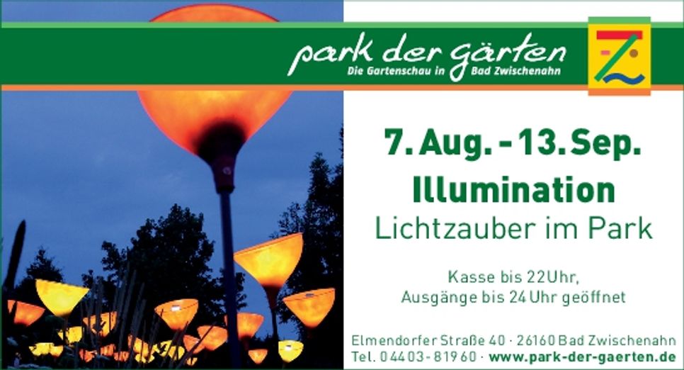 Illumination – Lichtzauber im Park