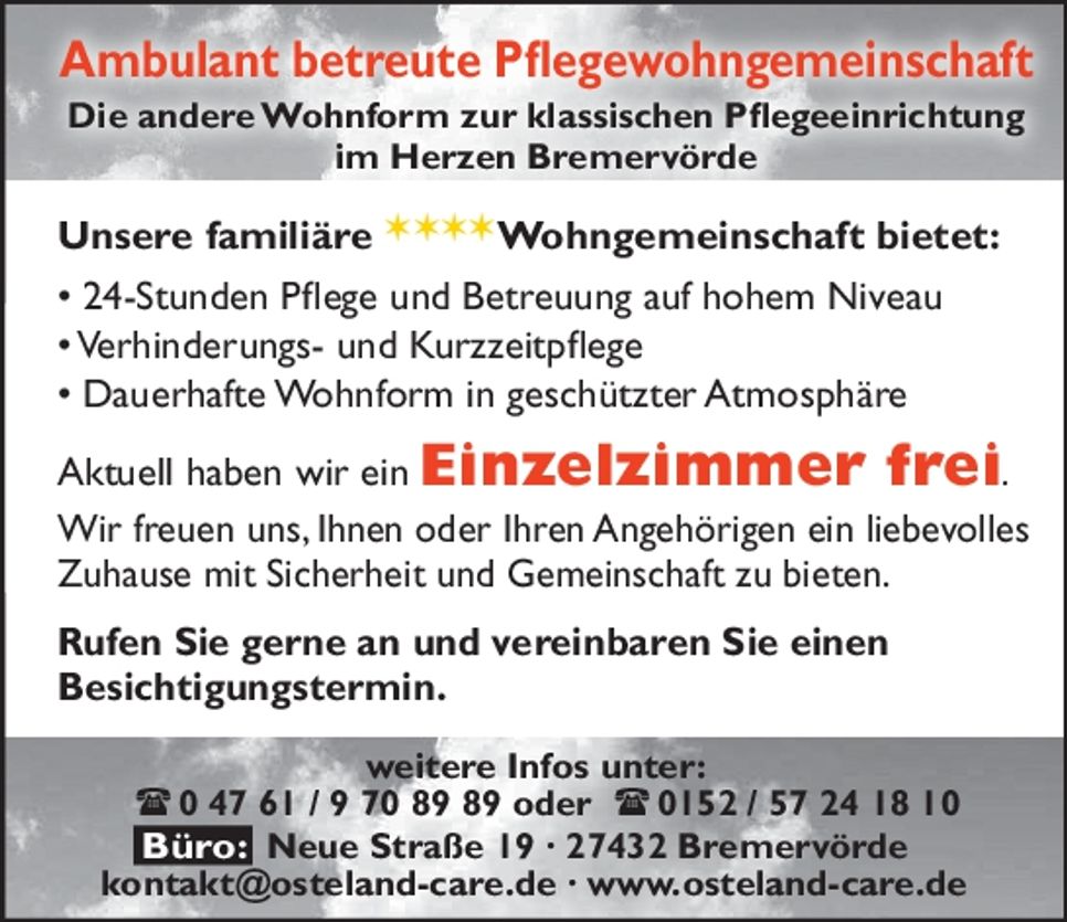 Einzelzimmer NEU