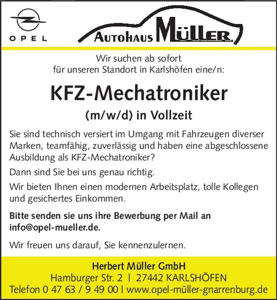 KFZ-Mechatroniker