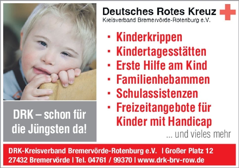 DRK-schon für die Jüngsten