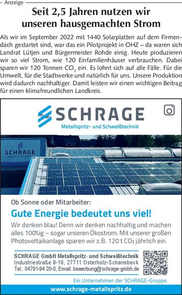 PR-Anzeige Tag der Sonne