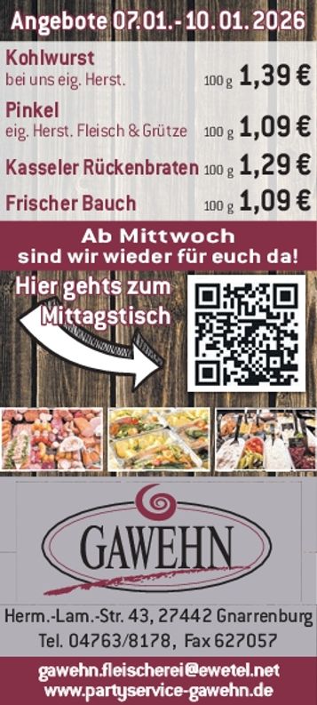 Angebote 07. - 10.01.26