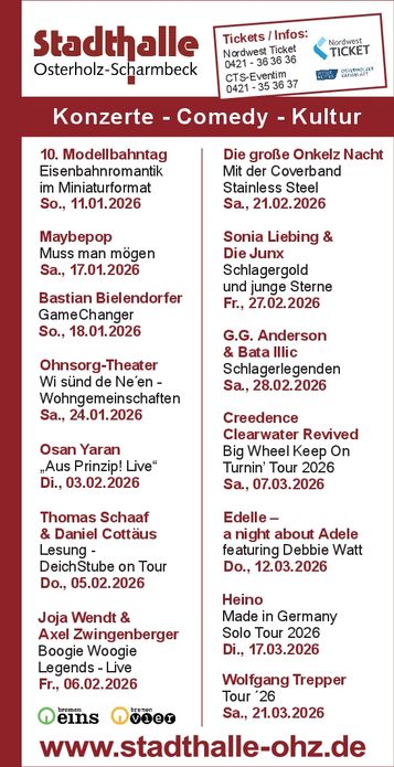 Stadthalle - Veranstaltungen