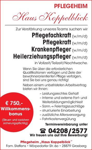 Div. Stellen