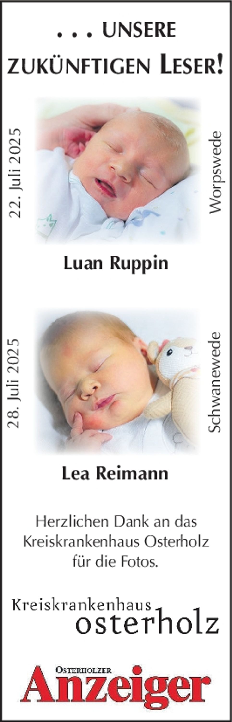 Babys OHZ  22.07-28.07.25