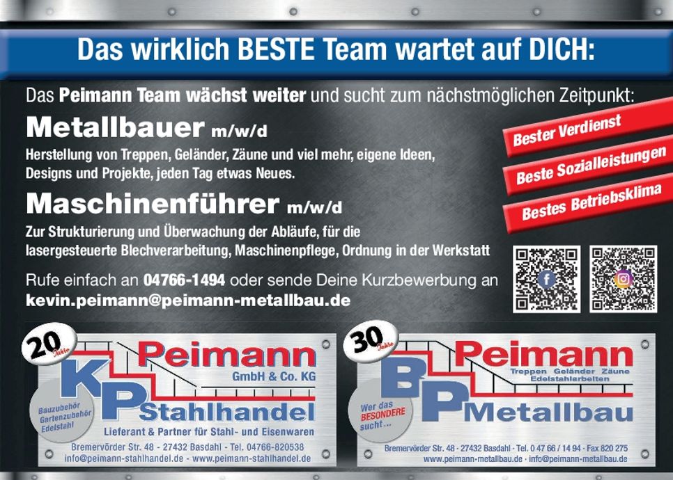 Das wirklich beste Team  sucht....